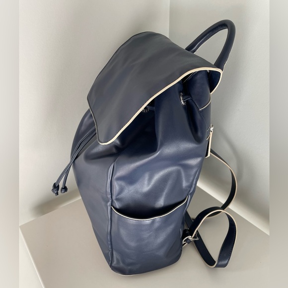 Vera Bradley Faux Leather Backpack | Navy | Nwot - Picture 6 of 16